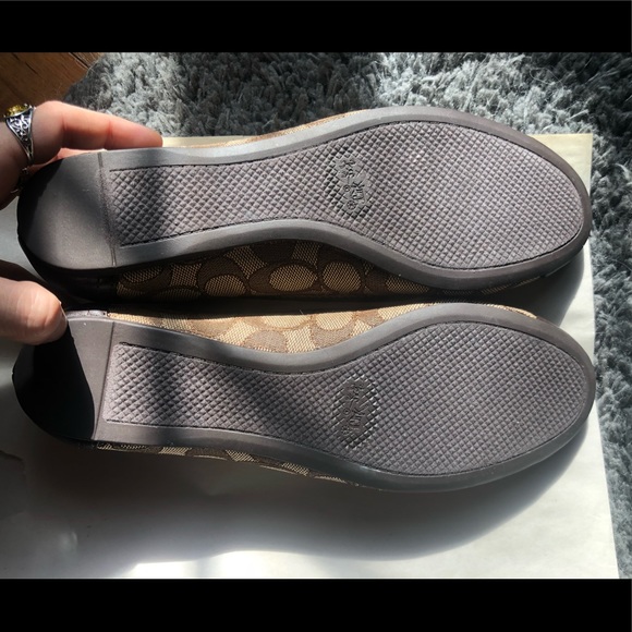 Coach Chelsea Ballet Flats Slip on Shoes - Picture 2 of 5